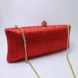 Nuphia Women Crystal Clutches Evening Bags Wedding Bag Bridal