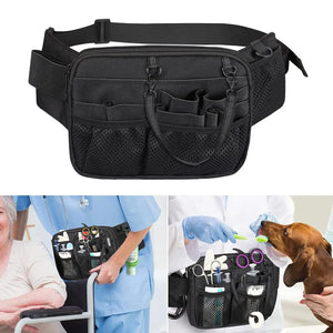Nurse Fanny Pack Compartment Clinical Tools Nursing Organizer Pouch