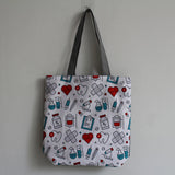 Nurse Heart Teeth Eco Shopper Shoulder Bag