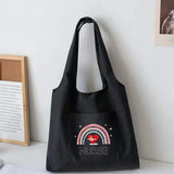 Nurse Pattern Canvas Bag Artistic Vest Bag Women Shoulder Bag