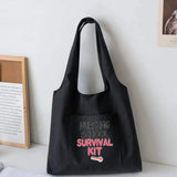 Nurse Pattern Canvas Bag Artistic Vest Bag Women Shoulder Bag