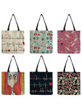 Nurse Wing Printed Handbags Dentist Tote Female Casual Shoulder Bag