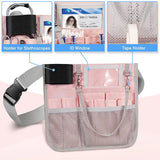 Nursing Organizer Belt Fanny Pack with Tape Holder Compartment