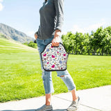 Nursing Pattern Neoprene Lunch Box for Women