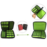 Waterproof Travel Bag Electronics Organizer for iPad, Gadget Carry Bag