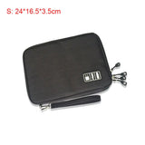 Waterproof Travel Bag Electronics Organizer for iPad, Gadget Carry Bag
