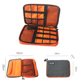 Waterproof Travel Bag Electronics Organizer for iPad, Gadget Carry Bag