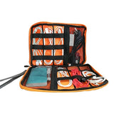 Waterproof Travel Bag Electronics Organizer for iPad, Gadget Carry Bag