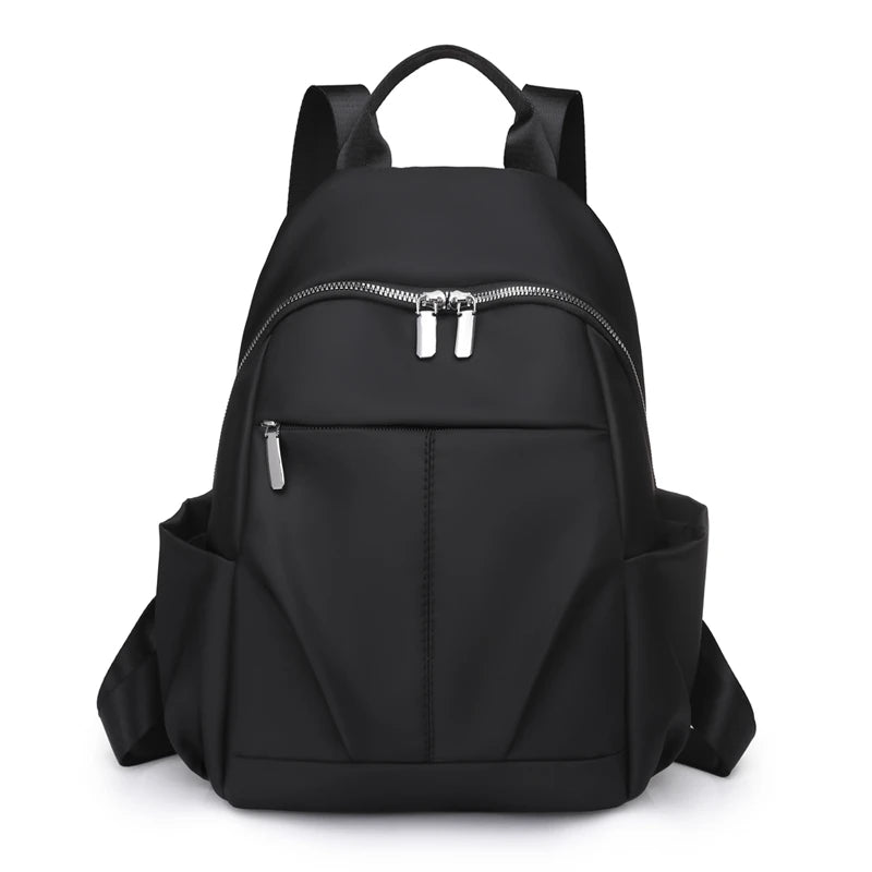 Nylon Backpack Women Wild Shoulder Bag School bag Mochilas Female