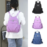 Nylon Backpack Women Wild Shoulder Bag School bag Mochilas Female