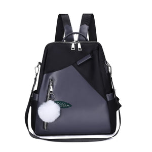 Nylon Anti-theft Backpack for Women
