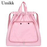 Nylon Drawstring Backpack Lightweight for Gym Yoga Swimming