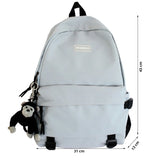 Nylon Backpack For Women School Shoulder Bag Bagpack