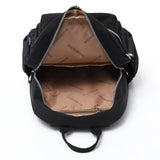 Waterproof Nylon Backpack Women Travel School Shoulder Bags