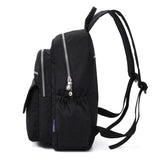 Waterproof Nylon Backpack Women Travel School Shoulder Bags