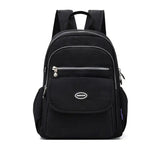 Waterproof Nylon Backpack Women Travel School Shoulder Bags
