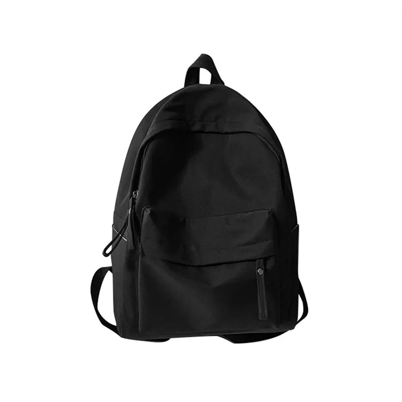 Nylon Backpack Large Capacity Laptop Shoulder Bag Teens Schoolbag