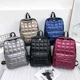 Nylon Backpack Women School Backpack Purse Medium