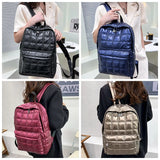 Nylon Backpack Women School Backpack Purse Medium