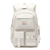 Nylon Backpack for Teen Girls Student School Bag Bookbag Travel