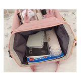 Nylon Backpacks Women School Bag Backpack High School Bags for Girls
