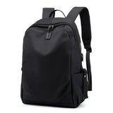 Waterproof Nylon Laptop Backpack for Women 15.6 Inch Grey