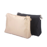 Nylon Zippered Purse Organizer Bag Insert with Multiple Pockets