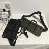 Unisex Chest Pack Crossbody Bags Hip-hop Tactics Belt Bag