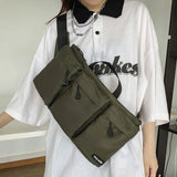 Unisex Chest Pack Crossbody Bags Hip-hop Tactics Belt Bag