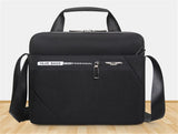 Nylon Briefcase with Secret Compartment 14-Inch Laptop Bag