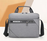 Nylon Briefcase with Secret Compartment 14-Inch Laptop Bag