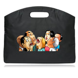 Nylon Briefcase Women's Durable Computer Bag Cartoon Printing Handbag