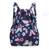 Nylon Bundle Pocket Backpack Women's Outdoor Sports Bag