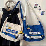 Nylon Canvas Cross Bag Youth Casual Shoulder Bag