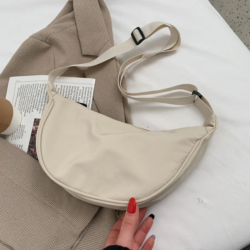 Nylon Casual Crossbody Shoulder Bags for Women Hobos Bag