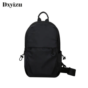 Men's Nylon Chest Bag Messenger Waterproof Travel Phone Bag