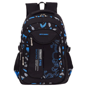 Nylon Children School Bags Backpacks for Teenagers Boys Kids