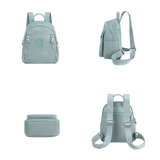 Nylon Backpack Bucket Bag Small Schoolbag