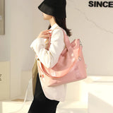 Nylon Cloth Messenger Shoulder Handbag Waterproof Women's Bag
