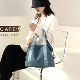 Nylon Cloth Messenger Shoulder Handbag Waterproof Women's Bag