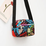 Middle-Aged Women's Crossbody Bag Nylon Cloth Single Shoulder Diagonal Bag