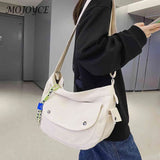 Nylon Couple Phone Pouch Shoulder Bag with Pendant Package