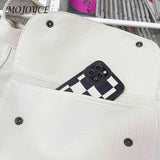 Nylon Couple Phone Pouch Shoulder Bag with Pendant Package