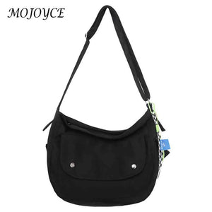Nylon Couple Phone Pouch Shoulder Bag with Pendant Package
