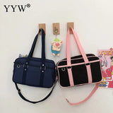 Japanese Style Nylon Crossbody Bag Large Capacity Shopping Shoulder Handle Bags