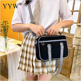 Japanese Style Nylon Crossbody Bag Large Capacity Shopping Shoulder Handle Bags