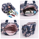 Nylon Crossbody Bag Waterproof Handbag Ladies Tote Purse Shoulder Bags