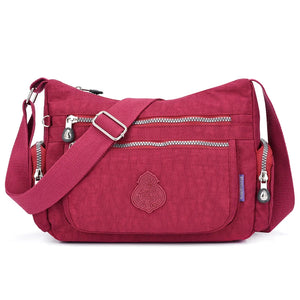 Nylon Crossbody Bag Women Messenger Bags Waterproof Handbag Ladies Tote Purse