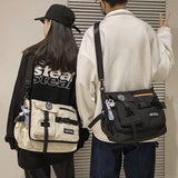 Nylon Crossbody Bags for Men Shoulder Bag Large Capacity Messenger Bag