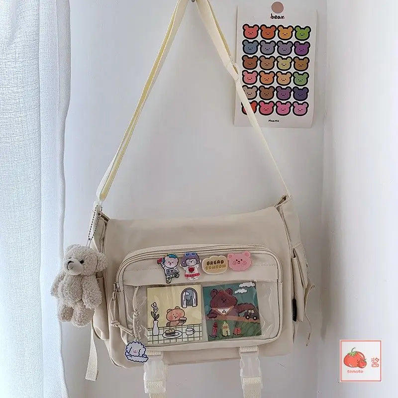 Nylon Crossbody Bags for Women Messenger Bag School Bags